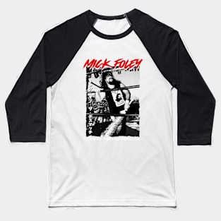 WWE Smackdown Mick Foley Baseball T-Shirt